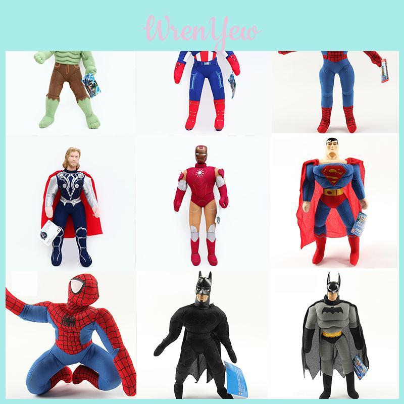 Premium Quality Avengers Plush Toys Featuring Soft Thor Hulk And Captain America Dolls For Kids