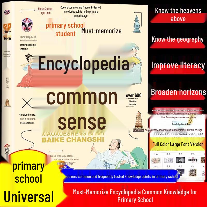 2025 Edition: Essential Chinese Language Encyclopedia for Primary Students (Years 1-6)