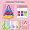 Hand-Painted Princess Dress-Up Sticker Book for Girls - DIY Art & Craft Toy