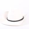 Popular European and American classic suede western cowboy hat, men's and women's fashion big-brimmed top hat shade