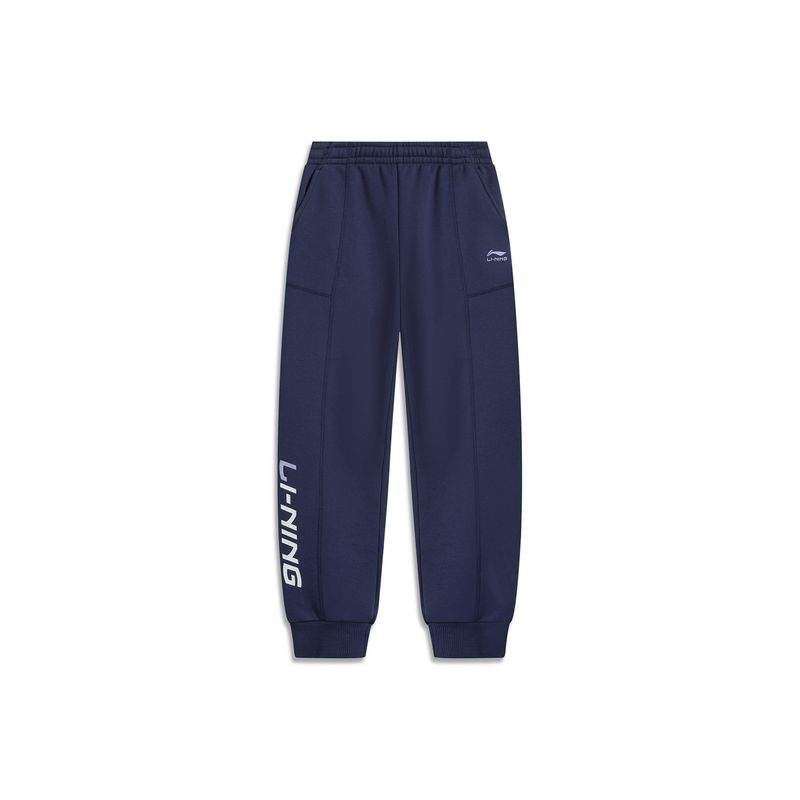 

Детская одежда Li Ning Серия Sports Life Спортивные штаны с манжетами на щиколотках Sailor Blue (Fleece-lined) 160