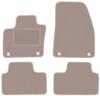 Beige Velour Floor Mats For: Volvo XC40 Crossover (2017-)