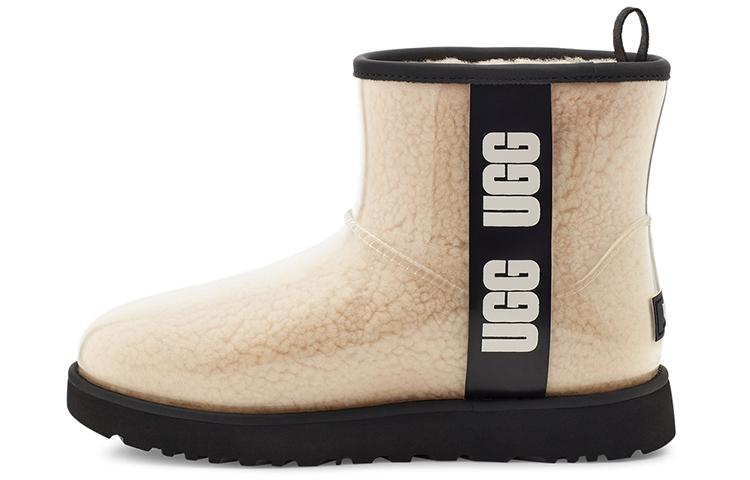 UGG Classic Clear Mini Snow Boots Black Women s 1113190-NBLC 36