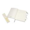 Moleskine Notebook Classic Notebook Soft Cover Grid XL Size Wide X 25cm Myrtle Green QP622K15 (19cm Long)