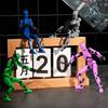 Multi-Jointed Movable Robot 3D Printed Mannequin Plaything 13 Action Figure Full Body Movable Robot Playthings Presents For Children