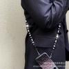 New Crystal Phone Chain High-End Feel Phone Strap Crossbody Wearable Fashion Rhinestone Ball Pearl Neck Strap Wholesale