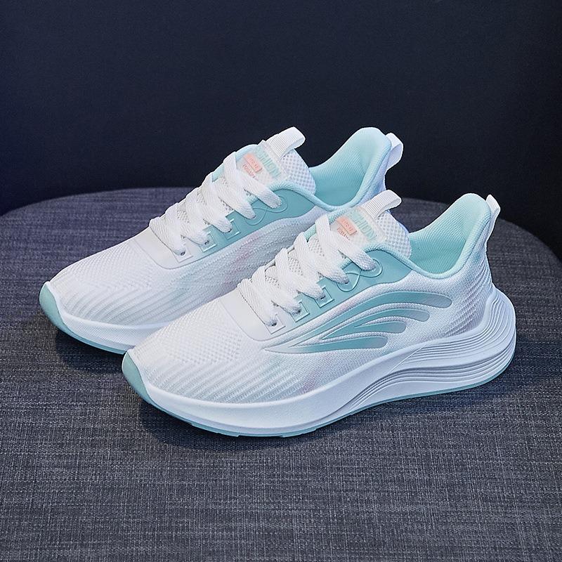 Summer Women's Casual Sneakers 2025 New Breathable Non Slip Tennis Sports Shoes Gym Women Flat Shoes Light Walking Footwear35-41