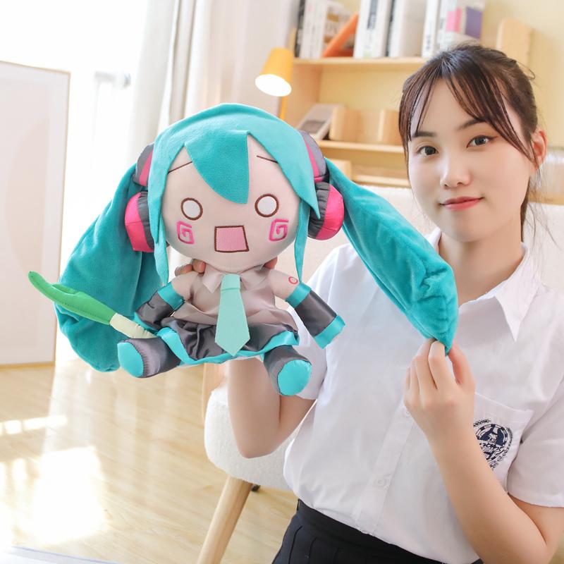 30cm Hatsune Miku Plush Toy Kawaii Stuffed Ievan Polkka Miku Doll Xmas Gifts Girl Child Soft Plushies