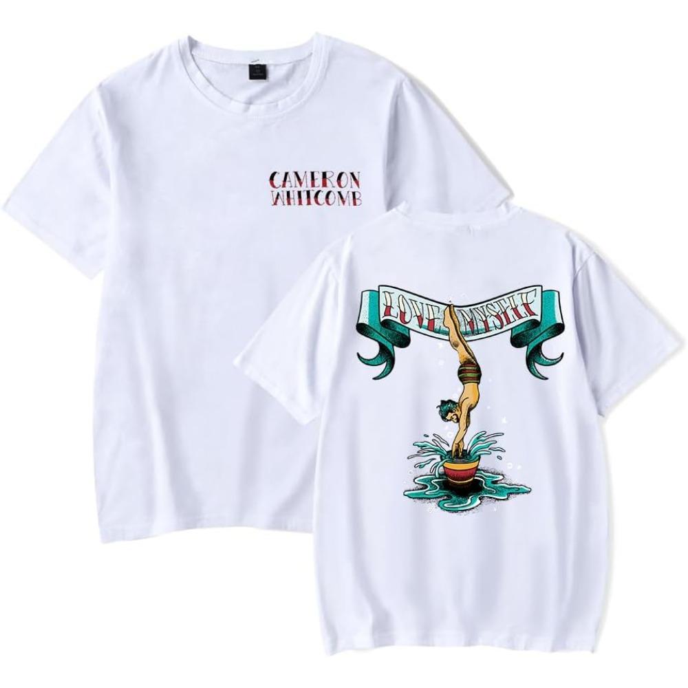 

Cameron Whitcomb Love Myself Short Sleeve Merch Tee Women Unisex Crewneck Fashion Tshirt Unisex Tops S