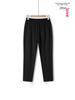 Women's High-Waisted Stretch Casual Pants - Summer 7/8 Length, Comfortable Fit