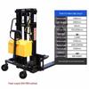 Jundelun Semi-Electric Pallet Stacker 1 Ton 2.0m Lift CN Plug (adapter Included)