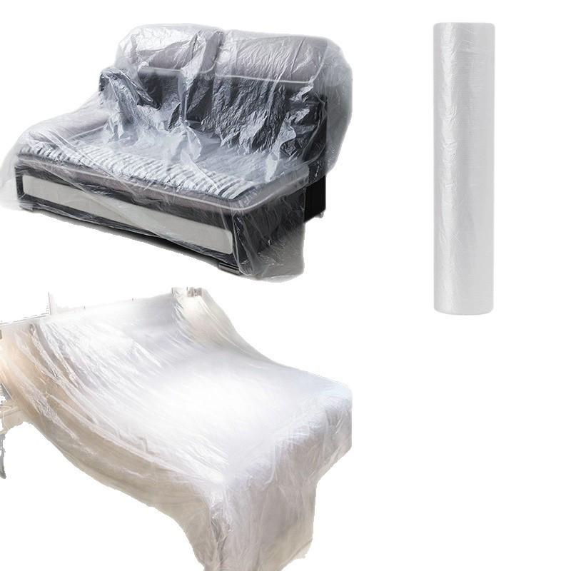 Disposable Dustproof Plastic Film Cover for Furniture Protection During Renovations