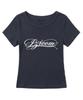Ijeulum Classic Logo Slim Fit Short Sleeve T-Shirt (Blue Charcoal)