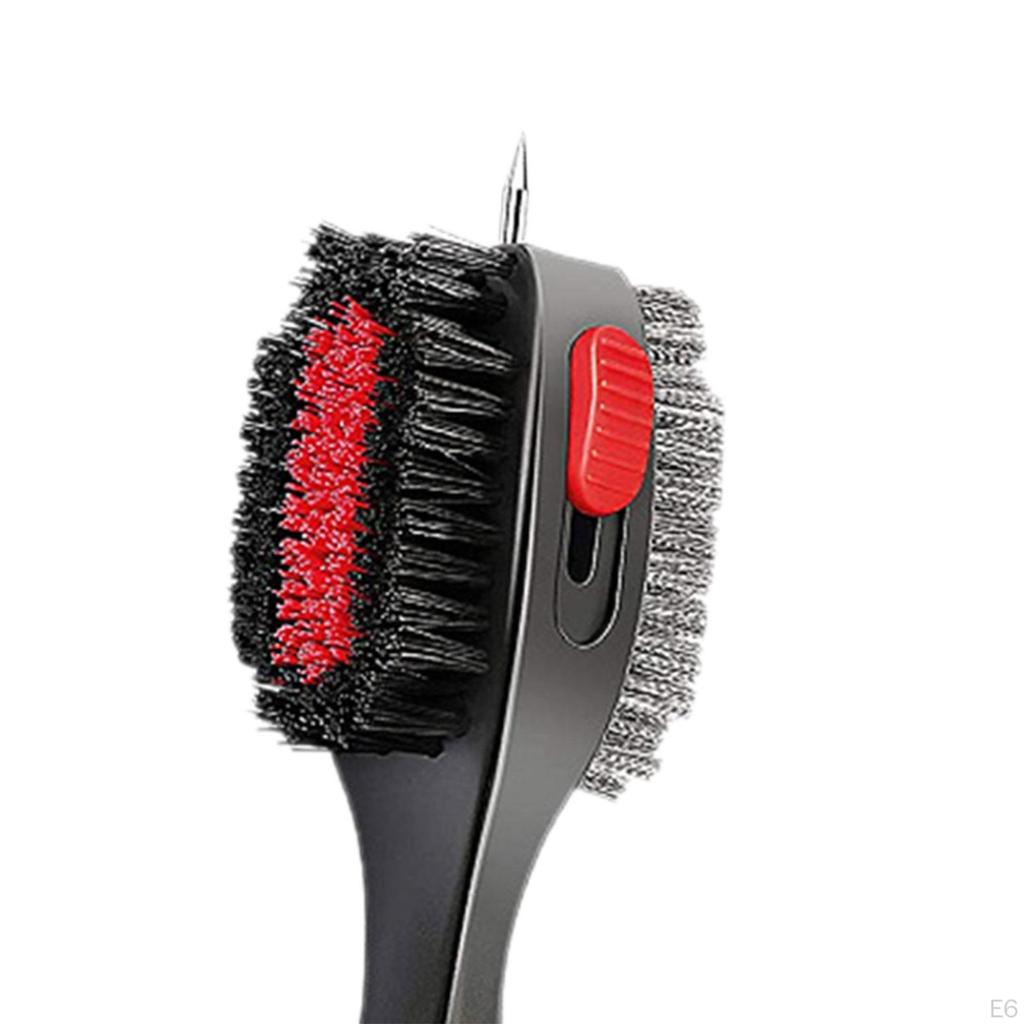Golf Cleaning Brush Towel Comfortable Golfer Gifts Club Kit Groove Cleaner for
