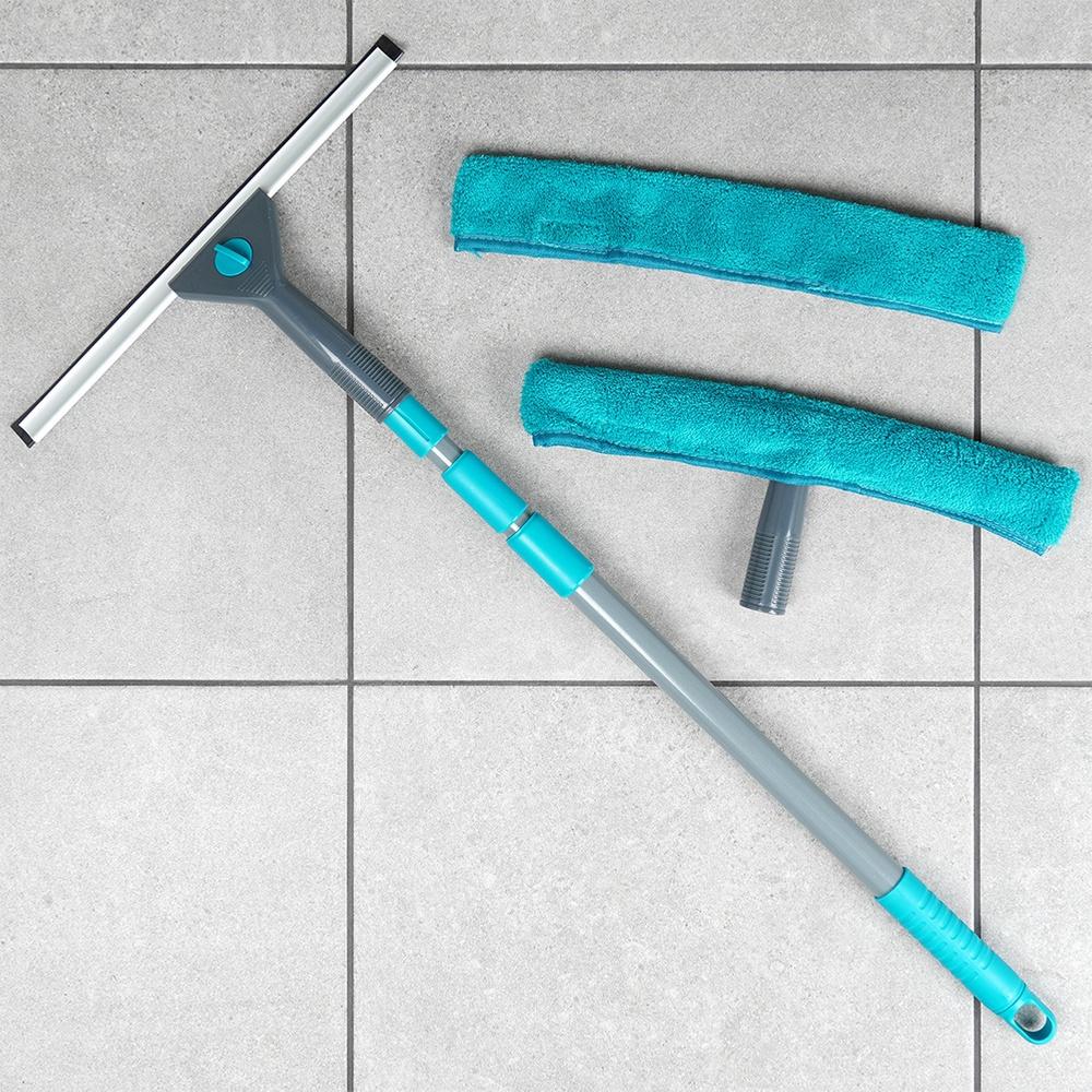 Telescopic Window Mop with Squeegee 57-128 Cm 4 Pcs.