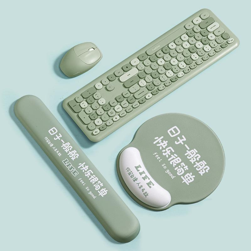 Handgelenkschutz für Mädchen, Mauspad und Tastaturunterstützung für Gaming und Büro