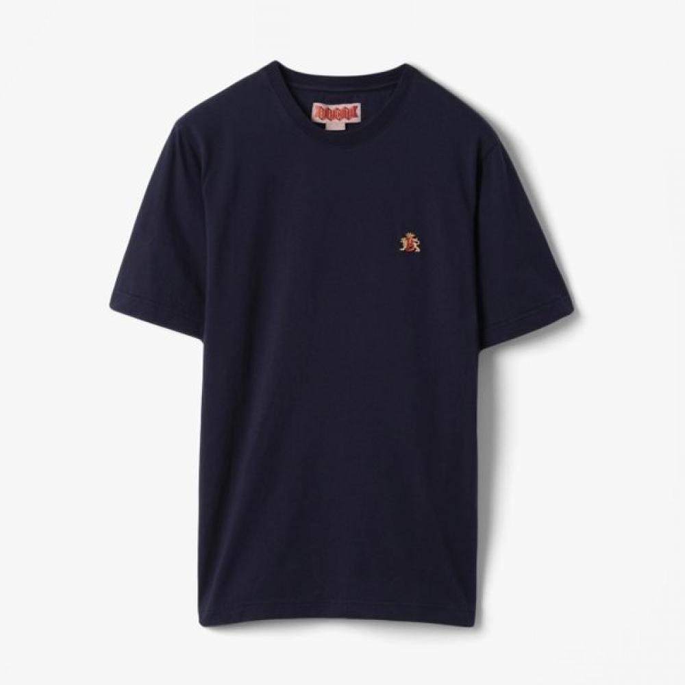 Baracuta Icon Logo Embroidered Tee Navy Cuf1m60000a72 NAVY (NAVY)/38(100)