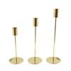 Retro Nordic-Style Wrought Iron European Candlestick for Christmas and Weddings