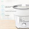 800W Folding Electric Skillet Kettle Heated Food Container Heated Lunch Box Cooker Portable Hot Pot Cooking Tea