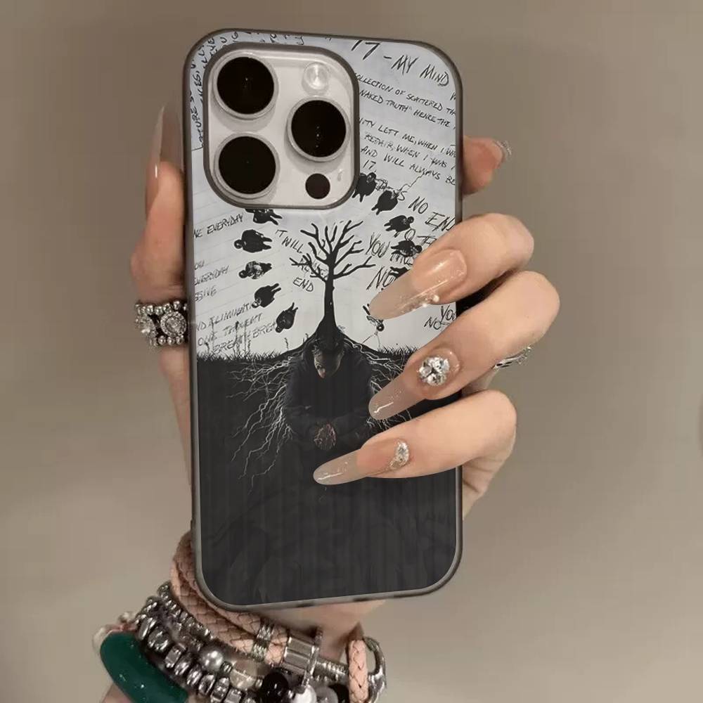 Rapper X-XXXTentacionS Phone Case For IPhone 17 16 15 14 Plus 11 12 13 Pro Max Shockproof Protection Soft Back Cover iPhone 13