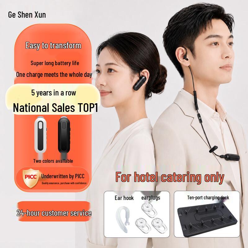 Geshenxun T16 Mini Ear-Hook Two-Way Radio (CN version)