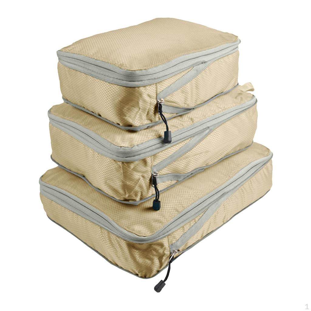 Kompressions-Packwürfel, Gepäck-Organizer, Reiseutensilien, wasserdichte Aufbewahrungstasche, Koffer