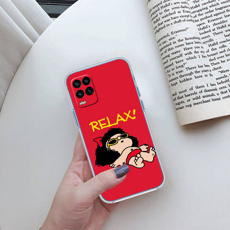 MH88 Mafalda Case for Motorola E7 G6 G7 G8 G9 Plus Power Play G10 G20 G04 E30 E40 E22 E20 E13 E15 G22 G23 G05 G75 G35 G55