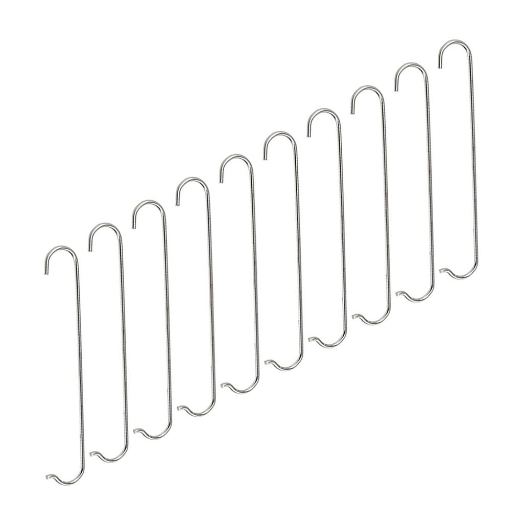 10Pcs Bike Stainless Steel Chain Hooks Connecting Repairing Tool for Mountain Road Bicycle