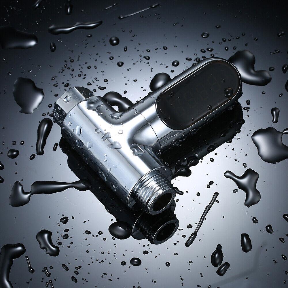 Digital Shower Temperature Waterproof LED Display Water Thermometer Monitor