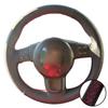 Hand Stitched Black Microfiber Leather Steering Wheel Cover For Seat Leon (Mk2) 2006-2008 Ibiza (6L) 2007 Car Accessories