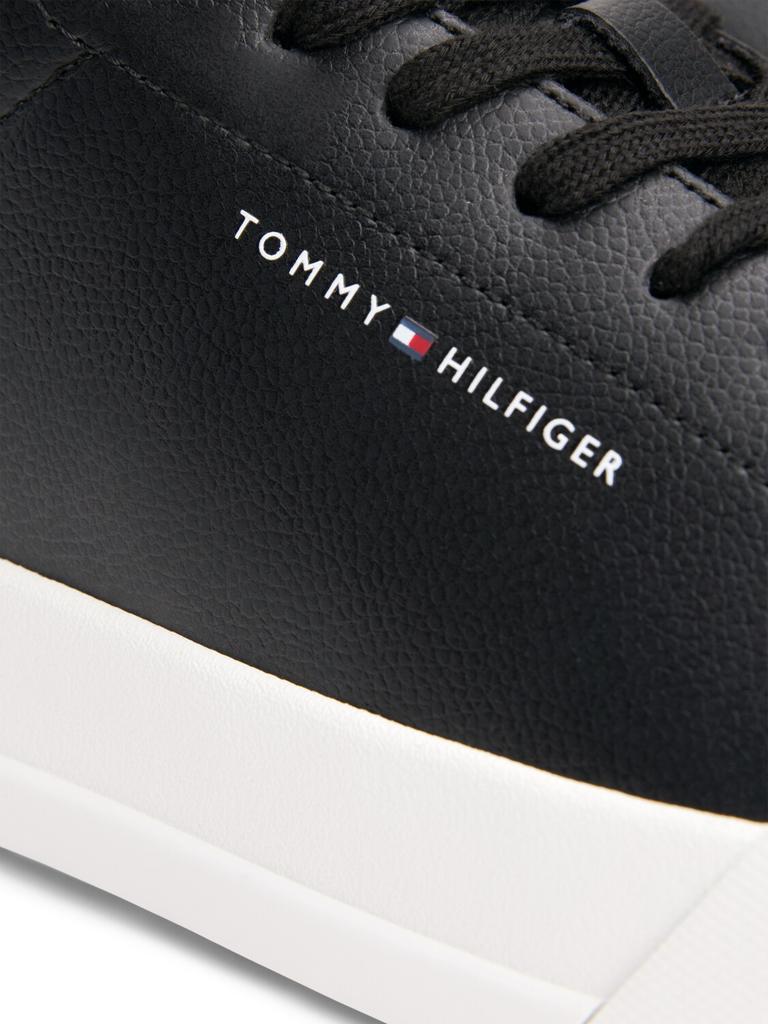 Sneakers Tommy Hilfiger TH Court LTH Detail Ess Court Ess Sneaker Black White