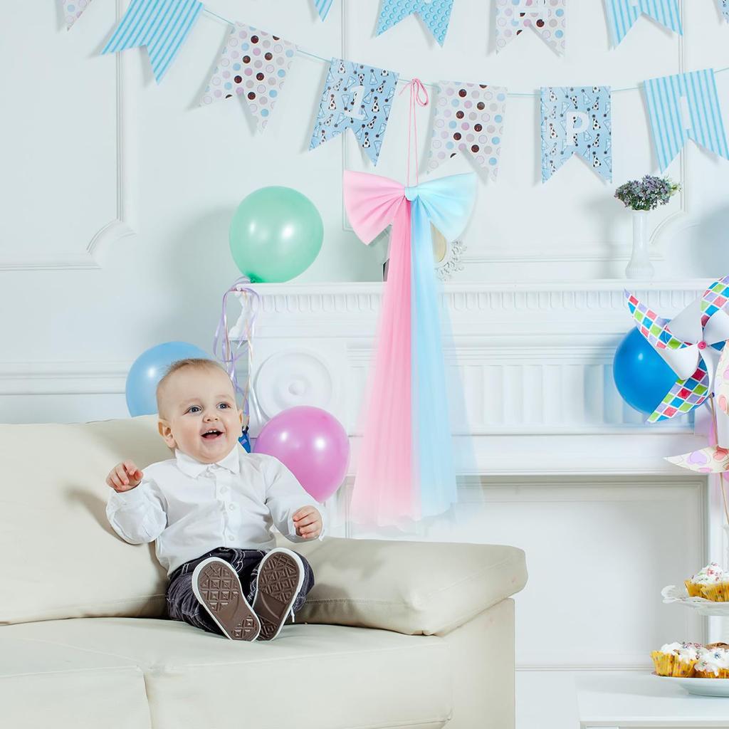 School Cone Decorative Bowknot for Girl First Day Celebration 73x34cm Large Bowknot for Wedding Party Centerpieces