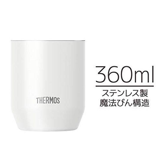 Thermos Vacuum Insulated Cup 360ml White JDH-360C WH