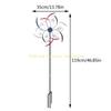  Metal Garden Stake Wind Spinner Yard Stake American National Day Windmills Yard Garden Pinwheels Independence Day