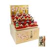 Osaka Choseido Hina Compact Wooden Itto 5 15 Tier Name Wooden Tag Bonus Included Made In Hina Sakura Hina 15 Person Ornament Doll, Mini, Carving,