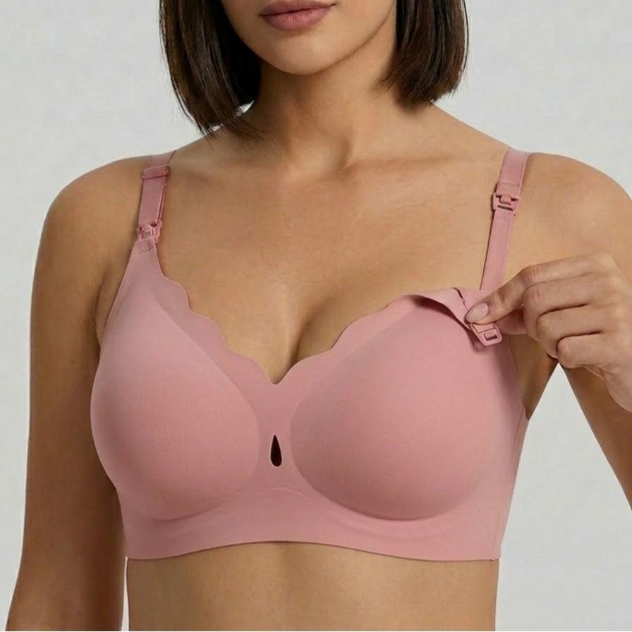 Breastfeeding bra underwear women's explosion without traces women's Europe and the United States hot spot English washing label