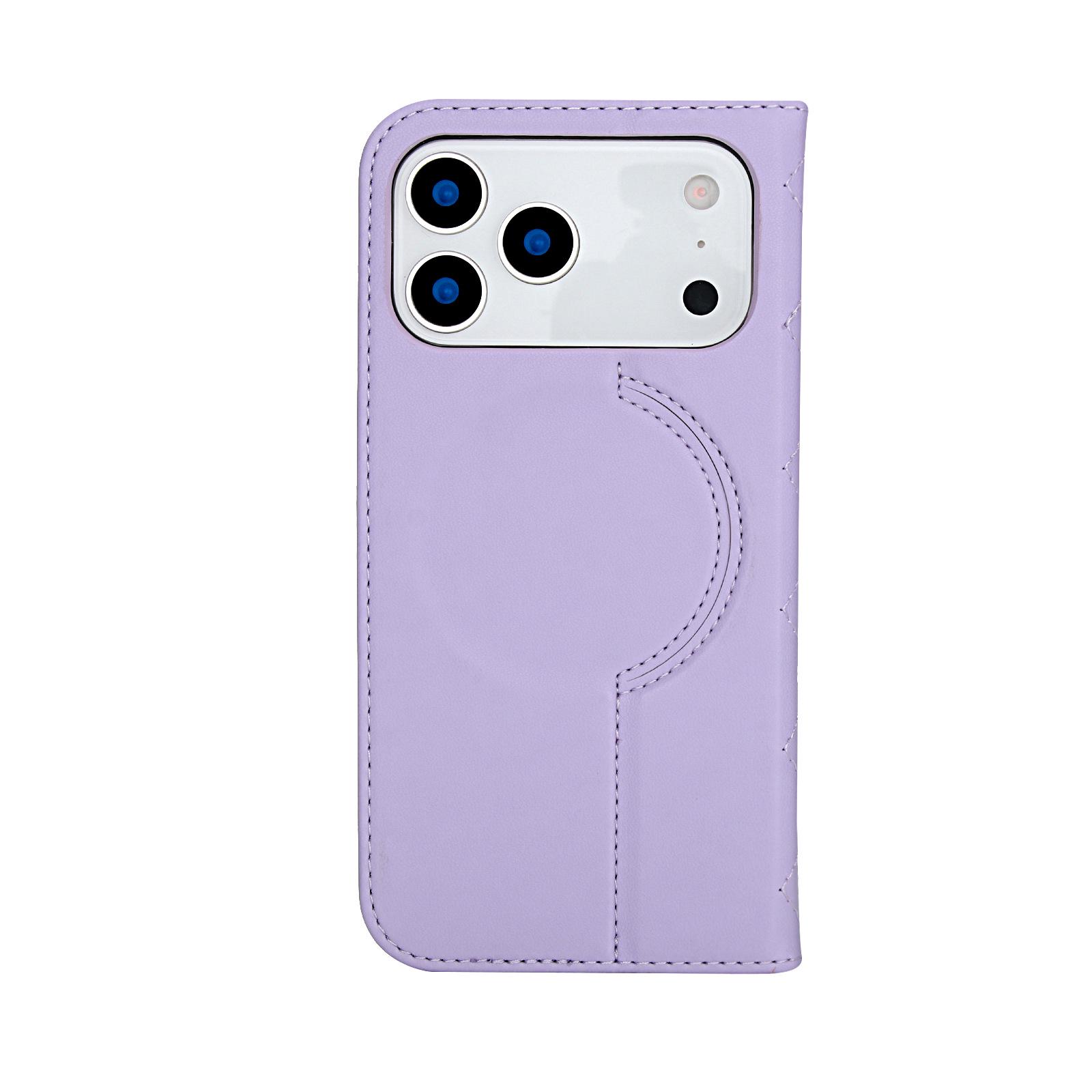 

French Style Magnetic Wireless Charging Case for iPhone 17 Pro Max iPhone 16 Plus светло-фиолетовый