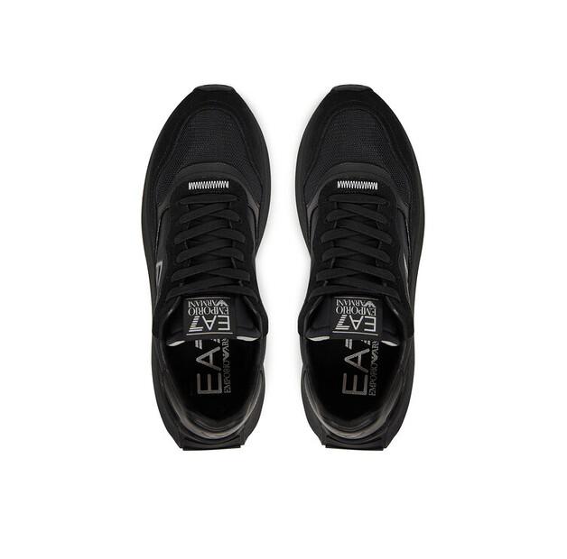 Мужские кроссовки EA7 Emporio Armani X8x186 xk401 d190 чёрные