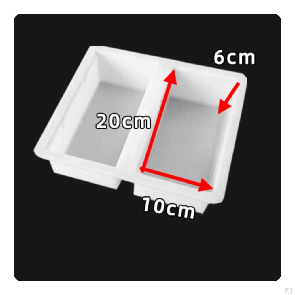 Concrete Mold Plastic Paving Formwork Slab Casting Tray Tile Maker for Flat