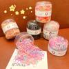 High Elasticity Disposable Hair Ties For Girls Baby Jar Pack Ponytail Holders Rubber Bands Hair Accessories