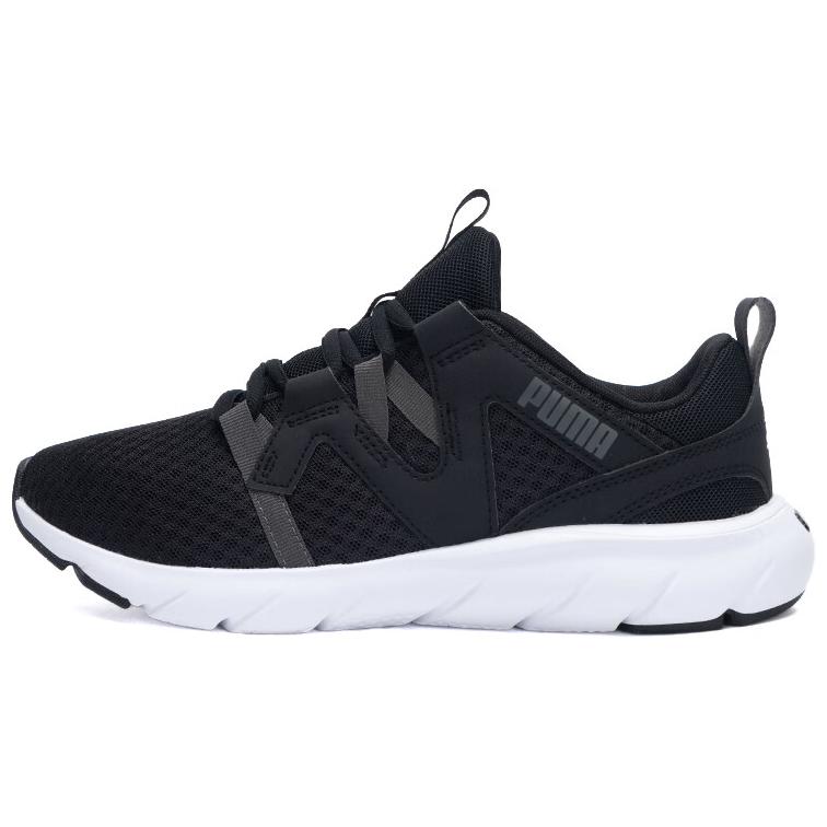 Puma Softride Flex Vital Comfortable Versatile Non-Slip Wear-Resistant Low-Top Running Shoes Unisex sneaker Black White 379271-05