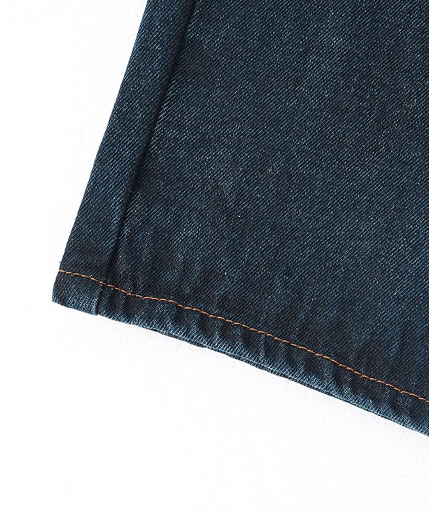 Descheuis Everyday Washed Relaxed Denim Pants Deep Blue (Type A)