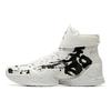 Anta Thompson KT3 High top Performance Basketball Shoes Men's White Black 11941103S-1