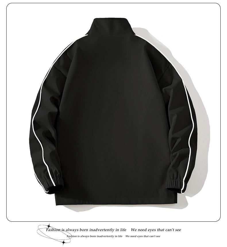 Ensemble de vestes coupe-vent pour couple: Vêtements d'extérieur décontractés à la mode pour hommes et femmes, automne/hiver
