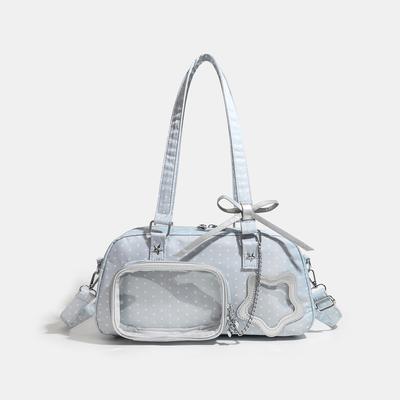 Zaino Borsa per il Pendolarismo, Spallacci Doppi, Stile a Tracolla, Borsa Carina, Fagiolino Dolce