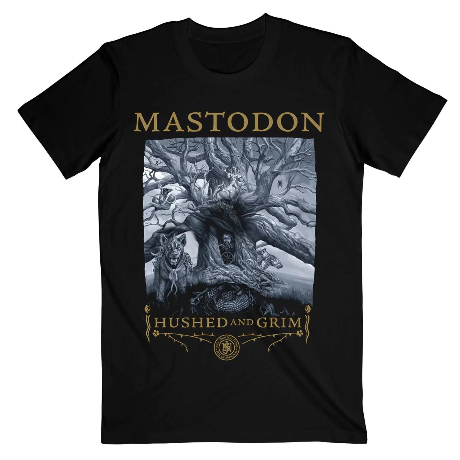 Mastodon T-Shirt: Hushed & Grim Cover OFFICIAL NEW M