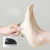 Ice Silk Boat Socks Foot Padded Silicone Anti Slip Thick Sponge Bottom Soft Comfortable High Heel Shockproof Invisible Socks