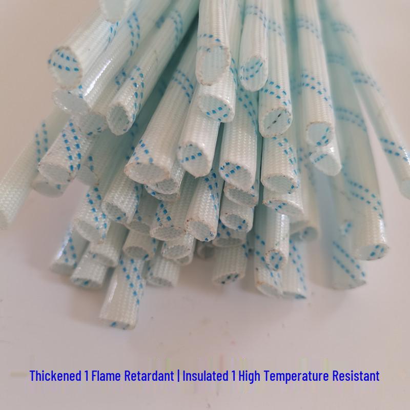 High-Temperature Fiberglass Sleeve Insulation for Electric Wires, Motors (1-50mm) - Yellow Wax Tube