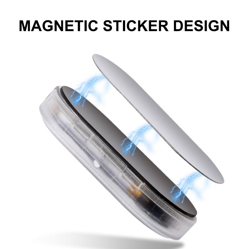 SEAMETAL Mini Touch Light for Car USB Rechargeable Led Light Magnetic Reading Lamp for Car Floor Trunk Hood