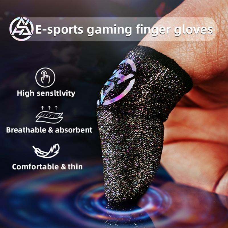 1 Pair Thin Silver Fiber Touchable Screen Gloves For Smooth Gameplay And Comfortable Wear During Long Gaming